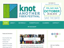 Tablet Screenshot of columbiagorgefiberfestival.com